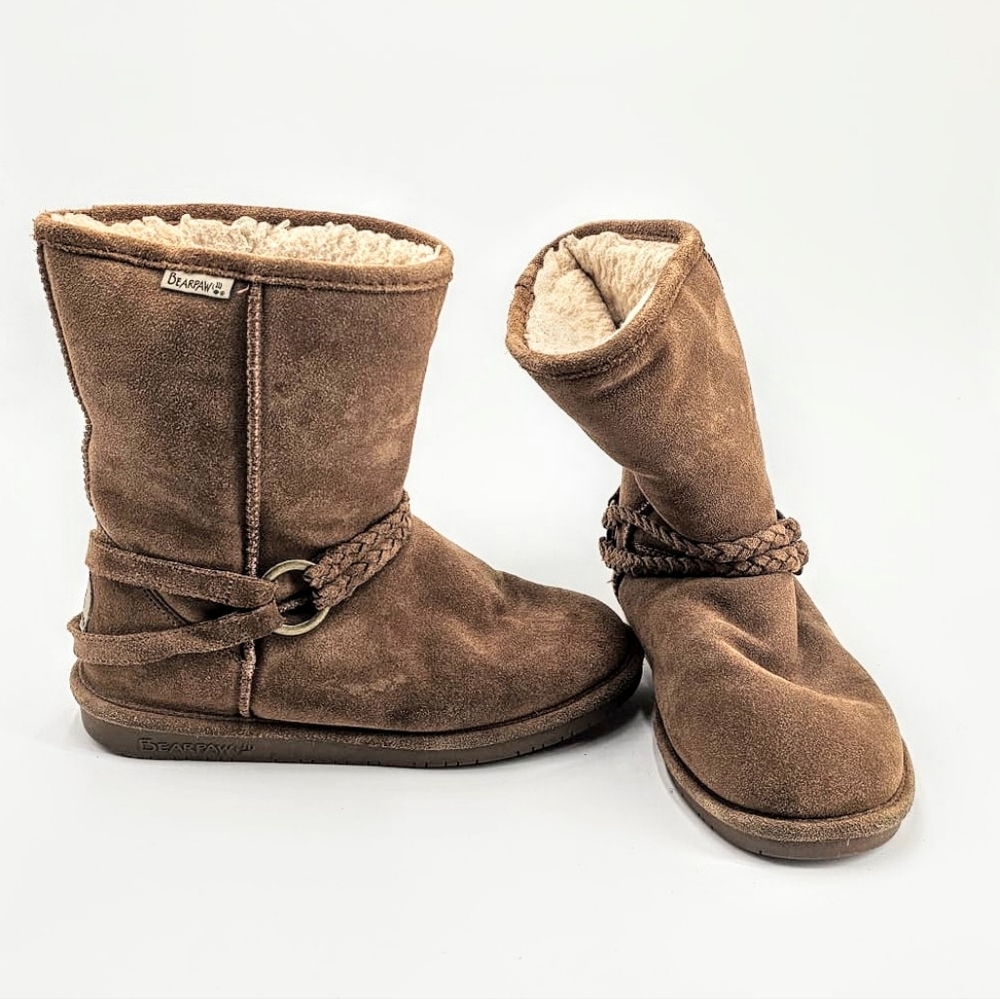 Bearpaw Brown Suede Boots
